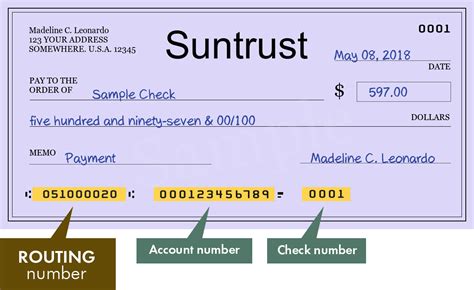 Routing number suntrust fl - Full Branch Info | Routing Number | Swift Code. SunTrust Bank - Winter Park Branch. Full Service, brick and mortar office. 400 S Park Ave Suite 150. Winter Park, FL, 32789. Full Branch Info | Routing Number | Swift Code. 1.